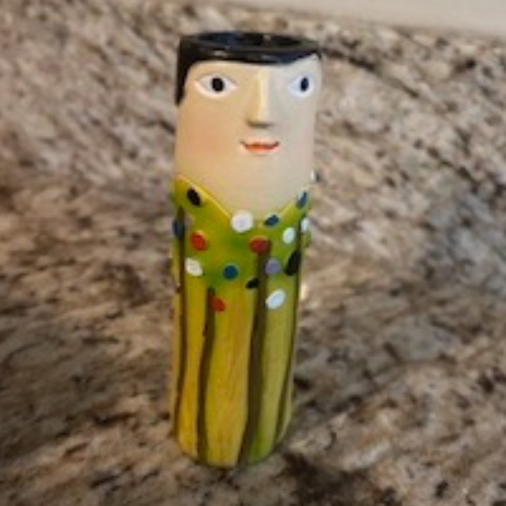 Whimsical Bud Vase- Dot Short *NEW*